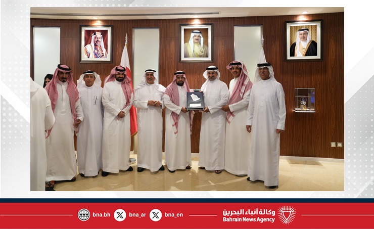 وزير الصناعة والتجارة يجتمع مع وفد الجانب السعودي بمجلس الأعمال البحريني السعودي المشترك